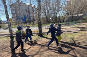 Прогулка в подготовительной "А" группе Прогулка в подготовительной "А" группе.
